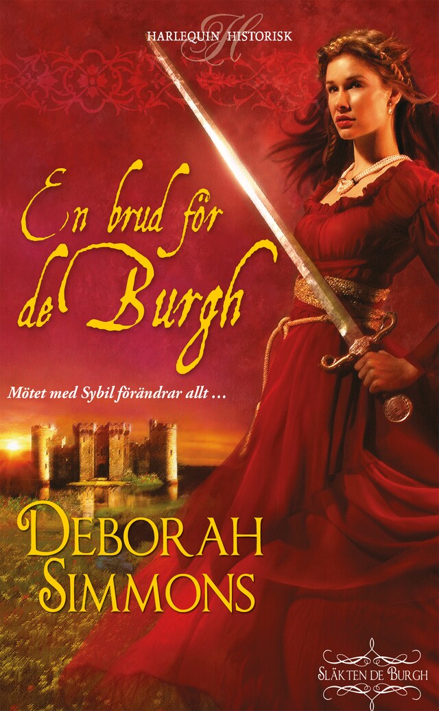 Okładka książki dla En brud för de Burgh