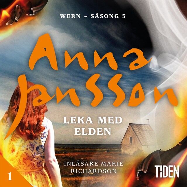 Book cover for Leka med elden - 1