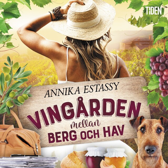 Book cover for Vingården mellan berg och hav
