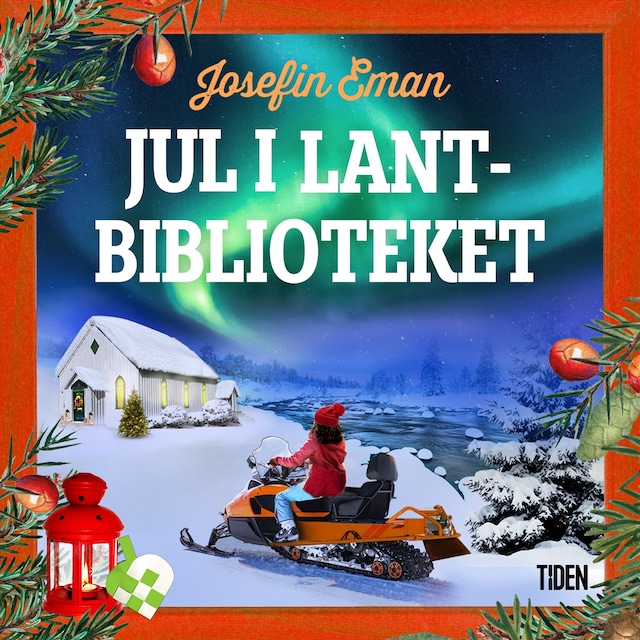 Book cover for Jul i lantbiblioteket