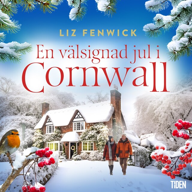 Portada de libro para En välsignad jul i Cornwall