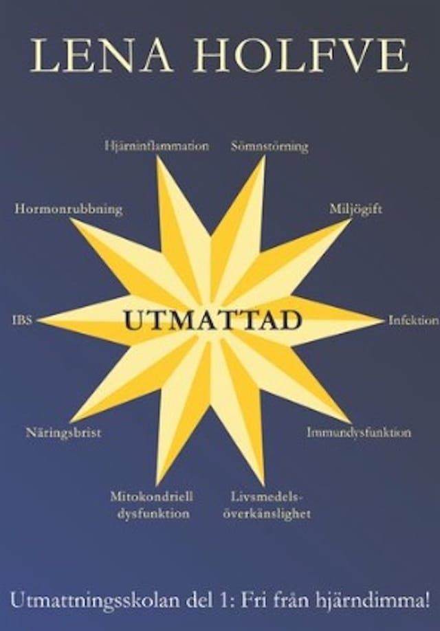 Book cover for Utmattad - Fri från hjärndimma