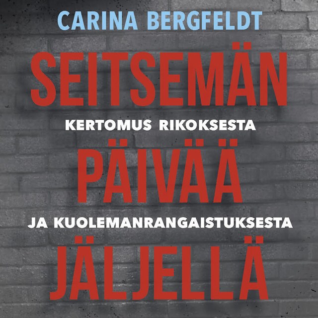 Book cover for Seitsemän päivää jäljellä