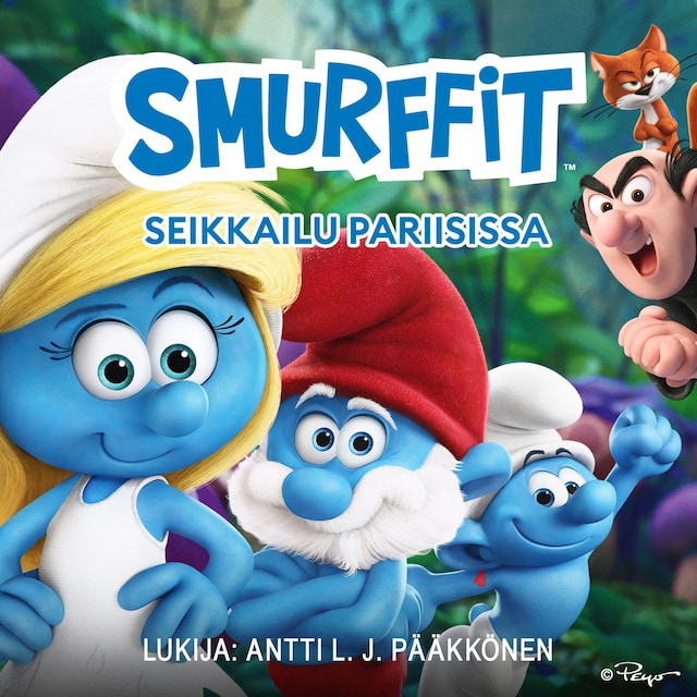 Copertina del libro per Smurffit: Seikkailu Pariisissa