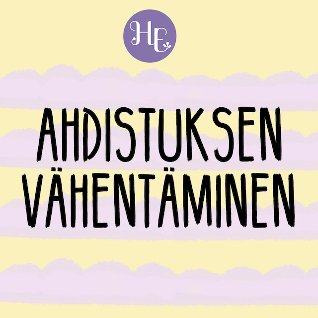 Book cover for Ahdistuksen vähentäminen