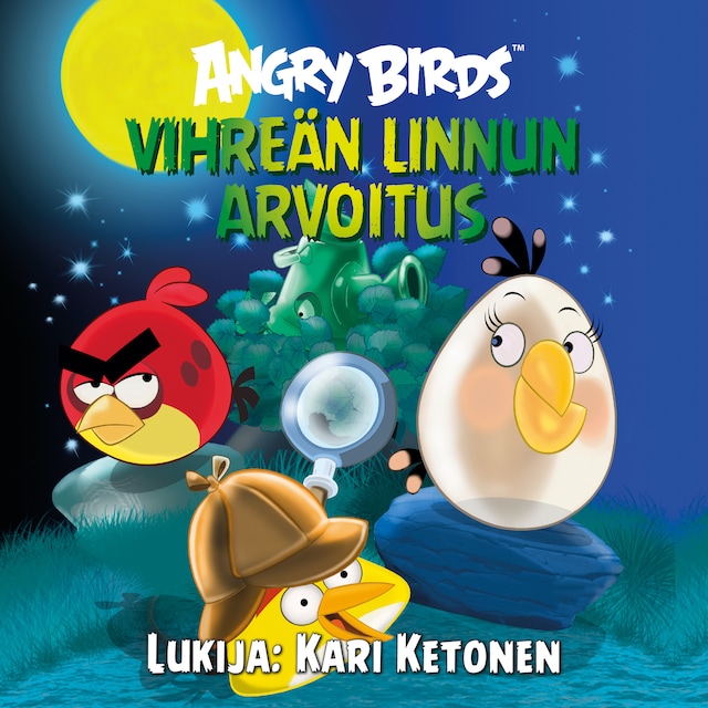 Boekomslag van Angry Birds: Vihreän linnun arvoitus