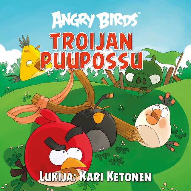 Boekomslag van Angry Birds: Troijan puupossu