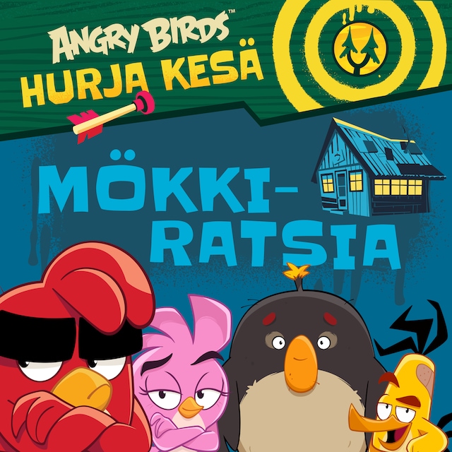 Book cover for Angry Birds: Mökkiratsia