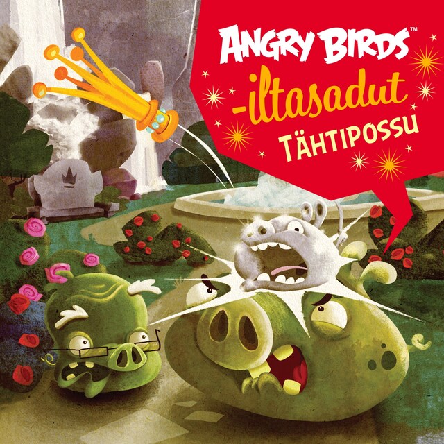 Boekomslag van Angry Birds: Tähtipossu