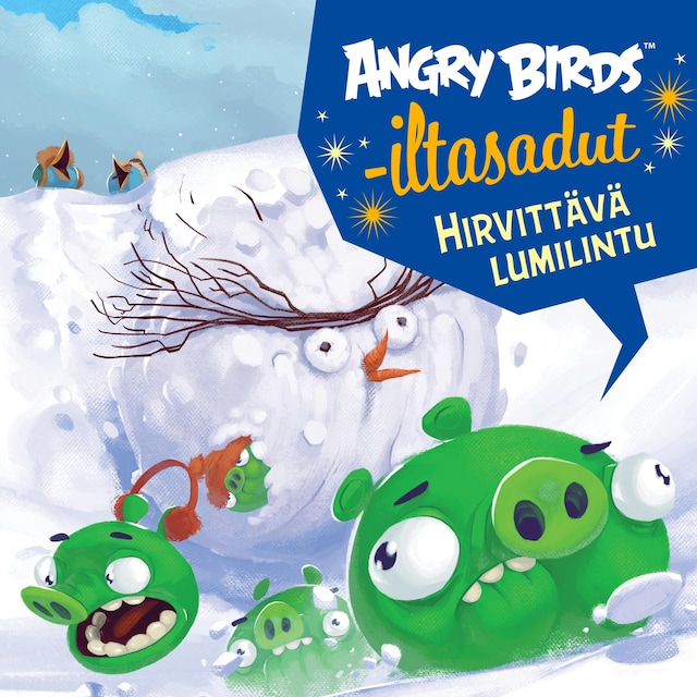 Boekomslag van Angry Birds: Hirvittävä lumilintu