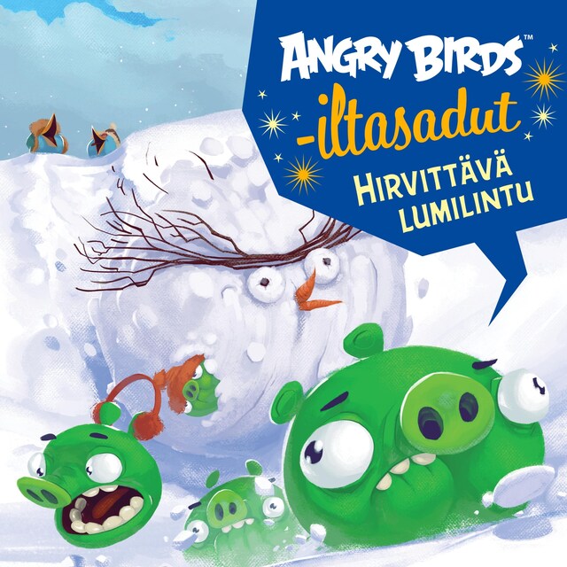 Portada de libro para Angry Birds: Hirvittävä lumilintu