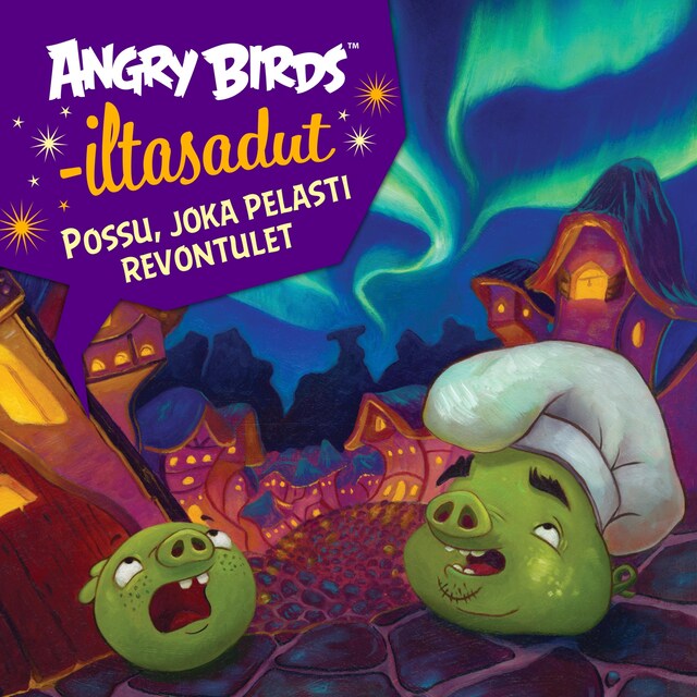 Okładka książki dla Angry Birds: Possu joka pelasti revontulet