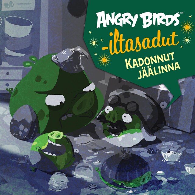 Boekomslag van Angry Birds: Kadonnut jäälinna