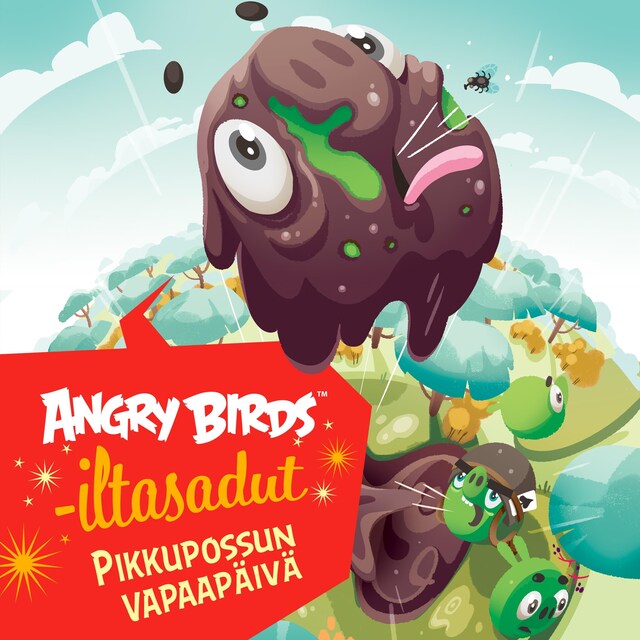 Couverture de livre pour Angry Birds: Pikkupossun vapaapäivä