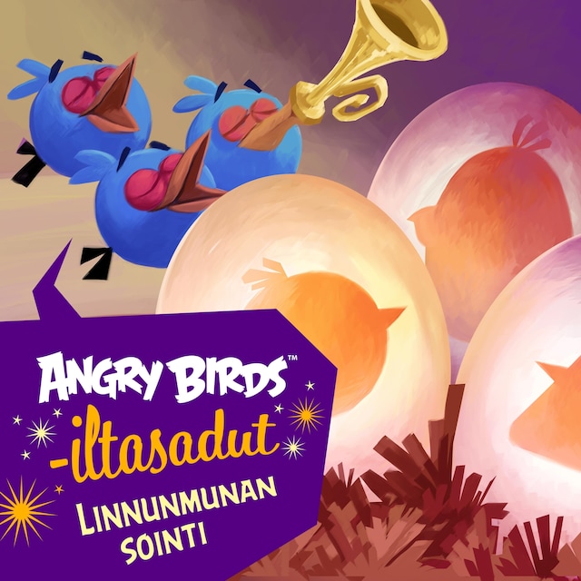 Kirjankansi teokselle Angry Birds: Linnunmunan sointi