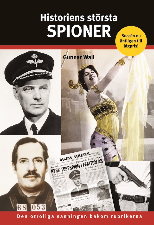 Book cover for Historiens största spioner