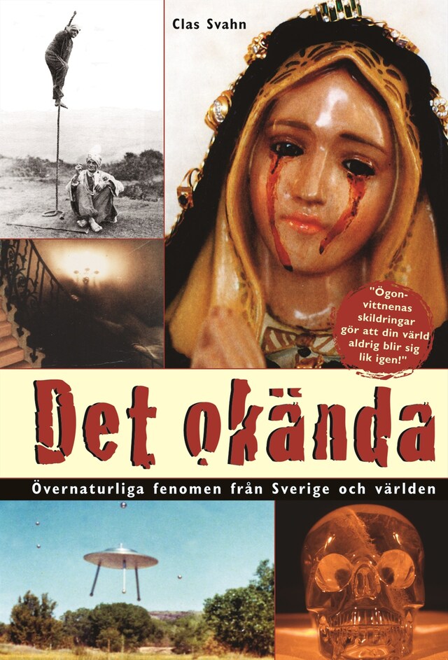 Book cover for Det okända : övernaturliga fenomen från Sverige och världen