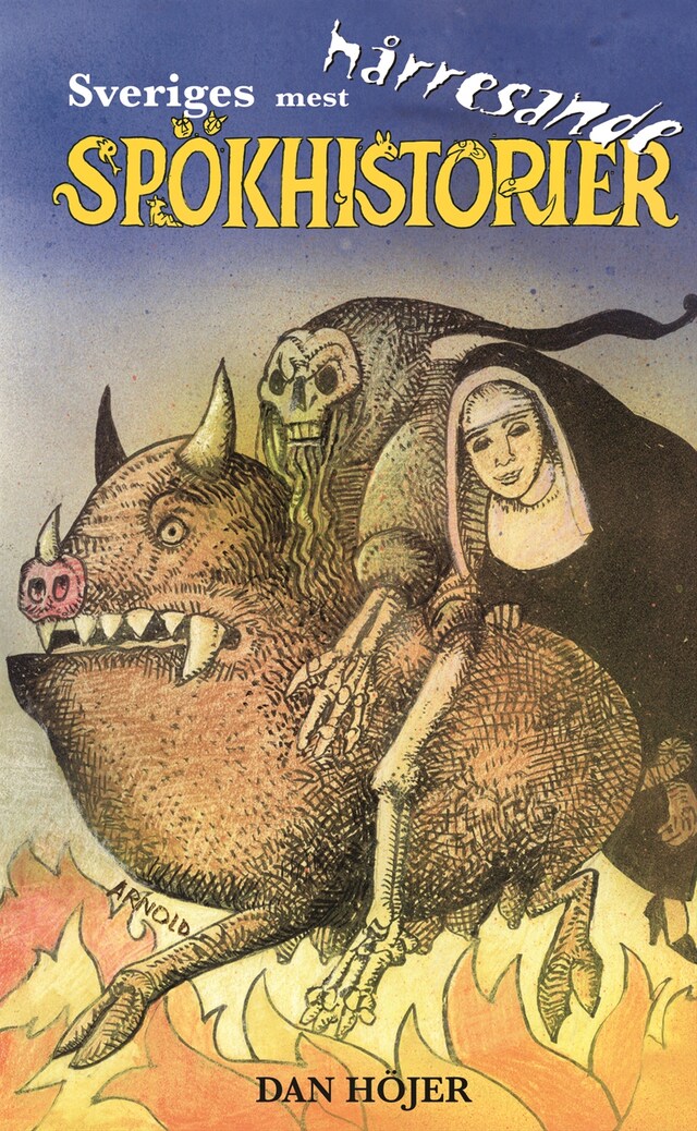 Book cover for Sveriges mest hårresande spökhistorier