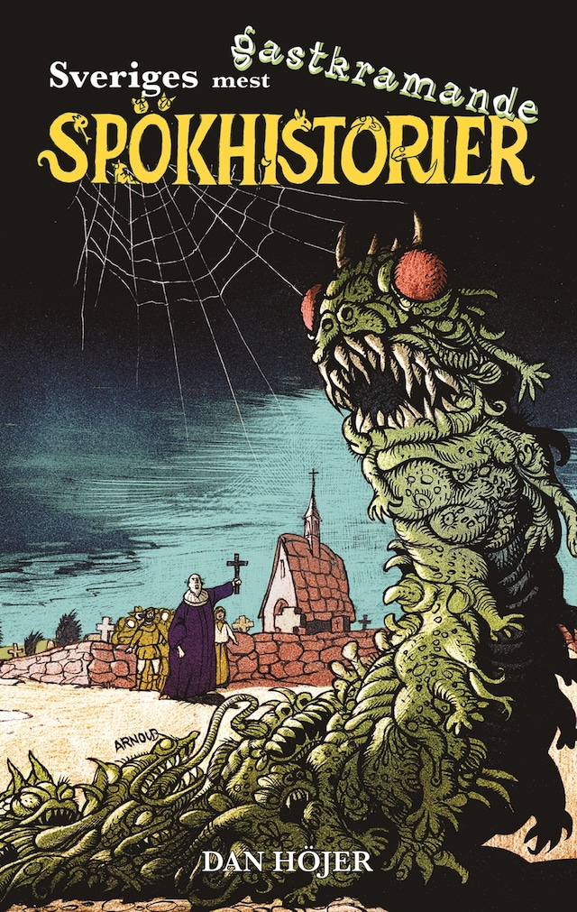 Portada de libro para Sveriges mest gastkramande spökhistorier