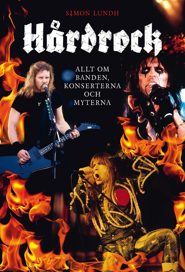 Book cover for Hårdrock : allt om banden, konserterna och myterna