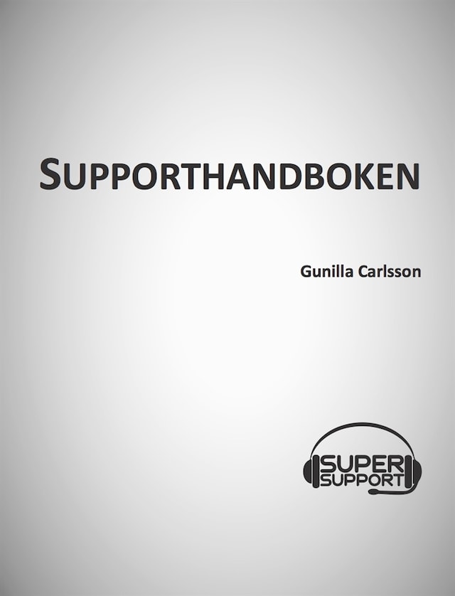 Book cover for Supporthandboken