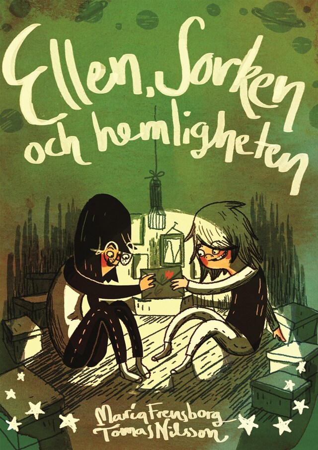 Book cover for Ellen, Sorken och hemligheten