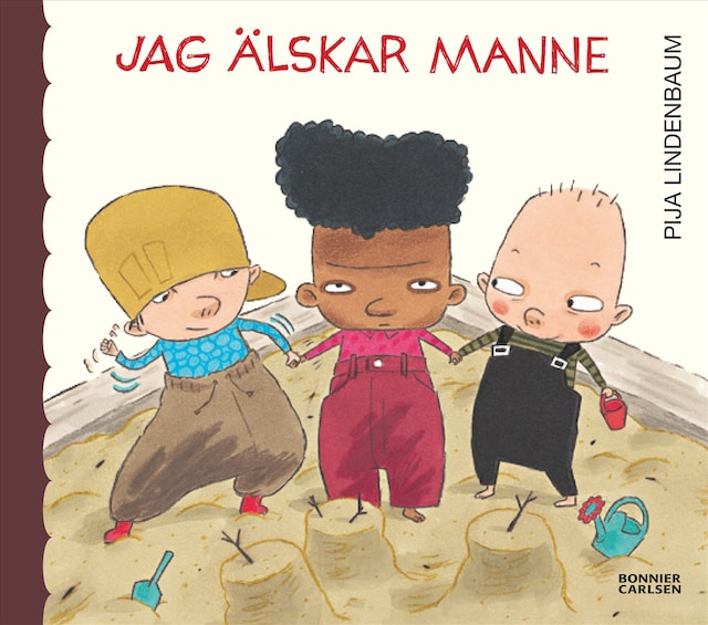 Book cover for Jag älskar Manne