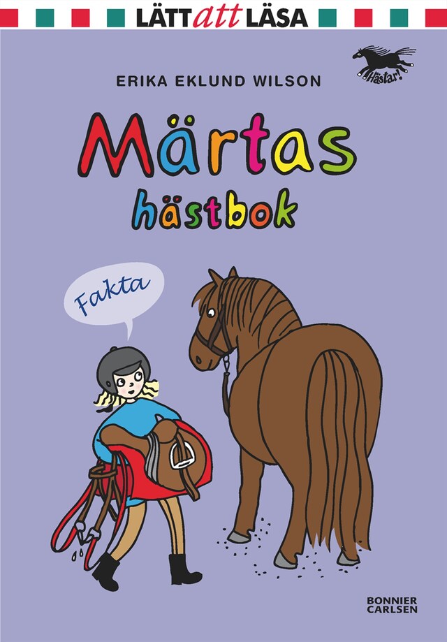 Buchcover für Märtas hästbok
