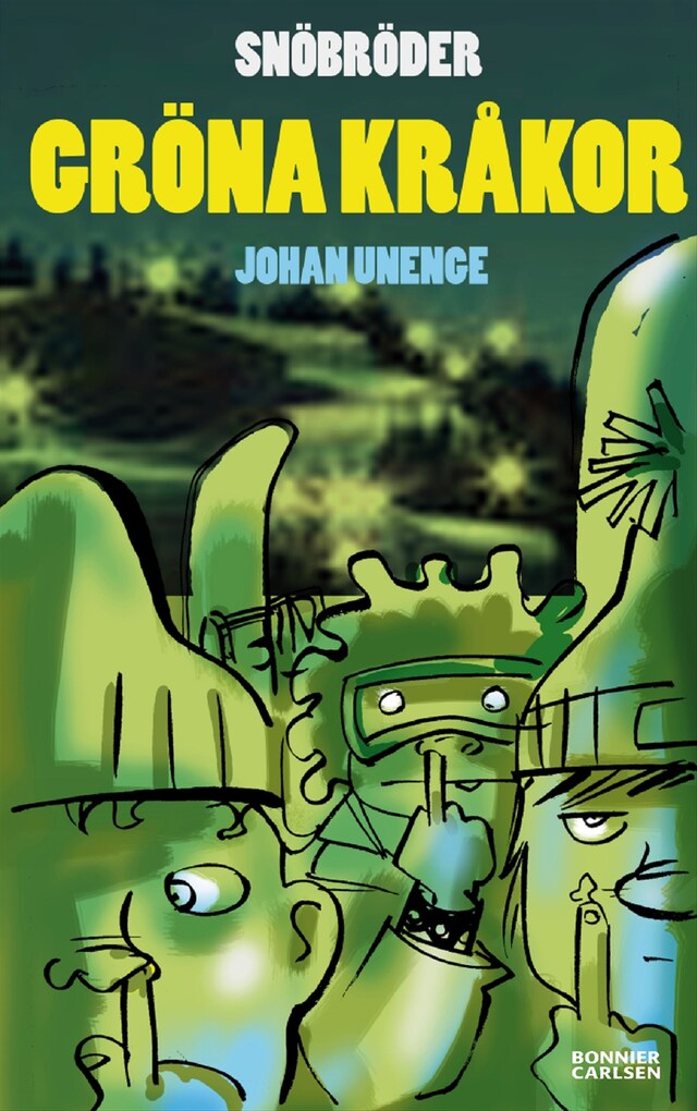 Book cover for Gröna kråkor