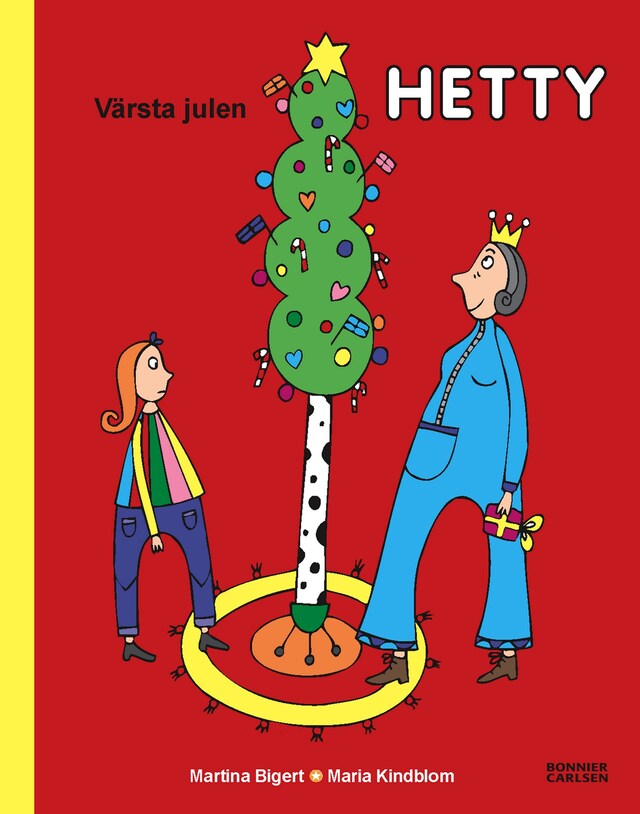 Buchcover für Värsta julen, Hetty