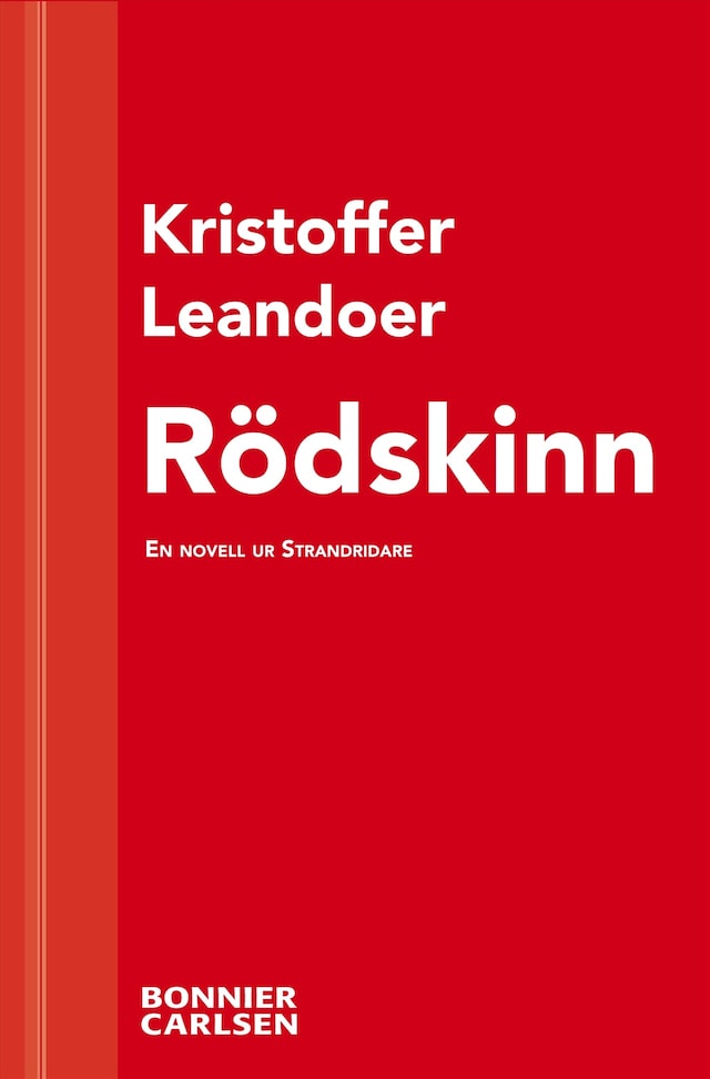 Book cover for Rödskinn : en skräcknovell ur Strandridare