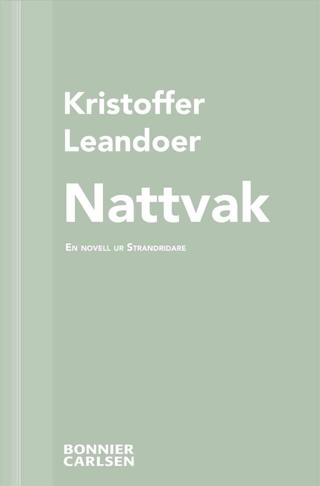 Couverture de livre pour Nattvak : en skräcknovell ur Strandridare