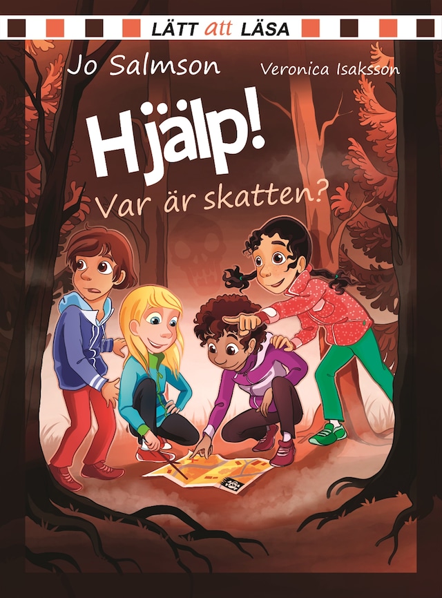 Couverture de livre pour Hjälp! Var är skatten?