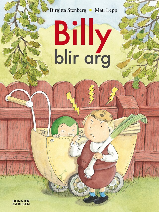 Book cover for Billy blir arg