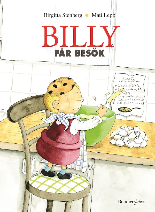 Book cover for Billy får besök