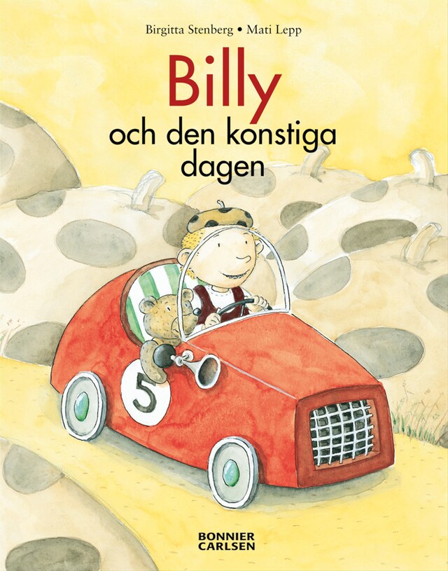 Boekomslag van Billy och den konstiga dagen