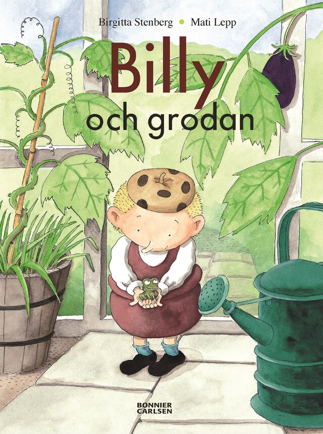 Portada de libro para Billy och grodan