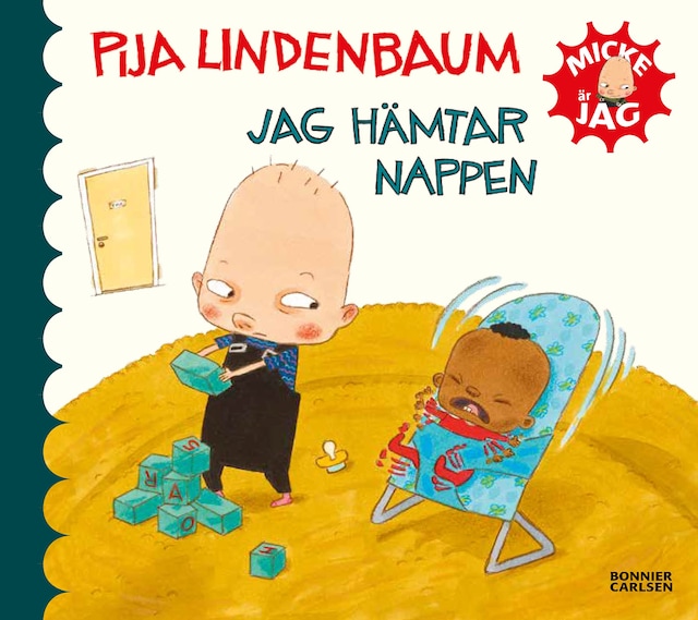 Book cover for Jag hämtar nappen