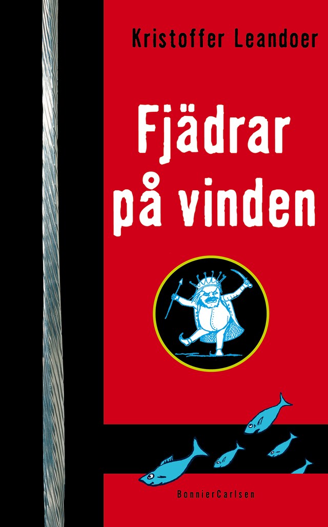 Book cover for Fjädrar på vinden