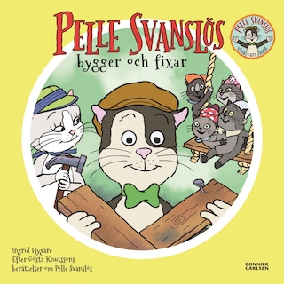 Pelle Svanslös bygger och fixar bookCoverFor