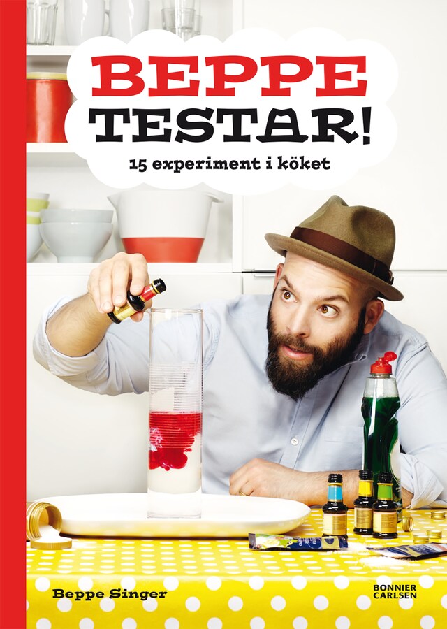 Buchcover für Beppe testar! 15 experiment i köket