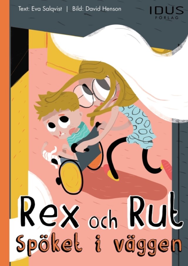 Couverture de livre pour Rex och Rut - Spöket i väggen