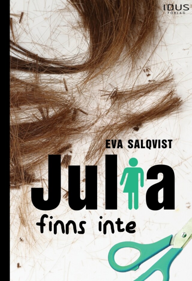 Book cover for Julia finns inte