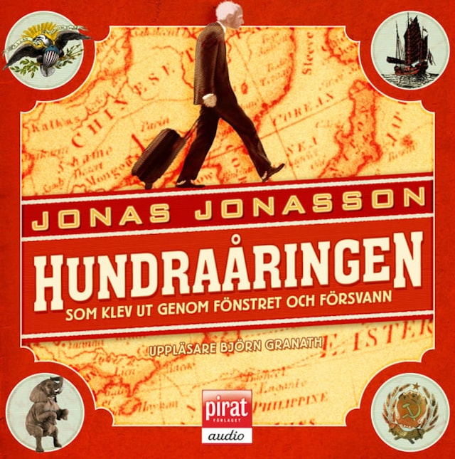 Book cover for Hundraåringen som klev ut genom fönstret och försvann