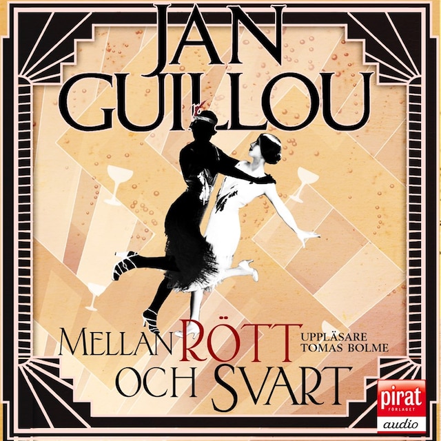 Book cover for Mellan rött och svart