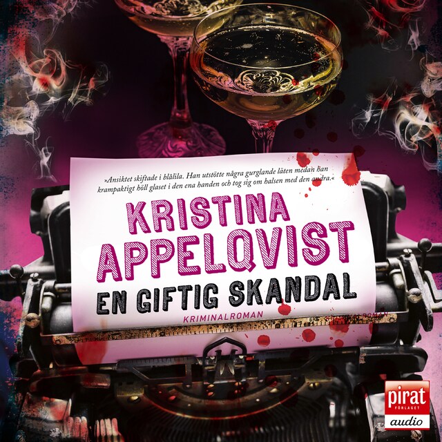 Book cover for En giftig skandal