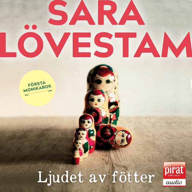 Book cover for Ljudet av fötter : första Monikabok
