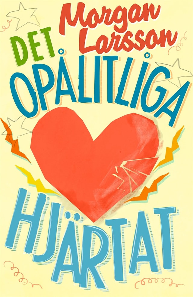 Book cover for Det opålitliga hjärtat