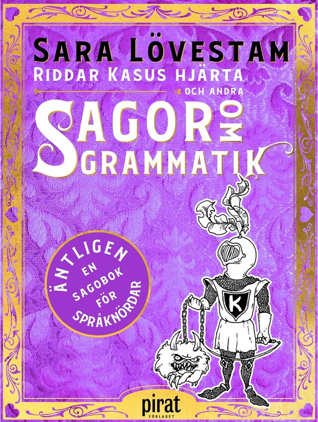 Book cover for Riddar Kasus hjärta och andra sagor om grammatik