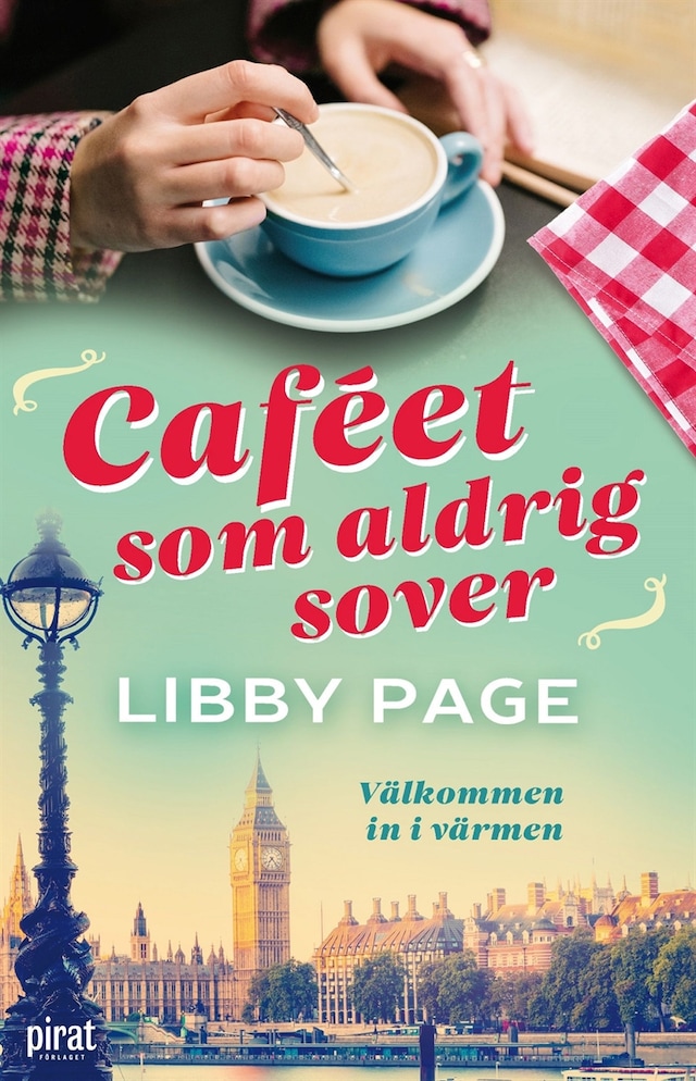 Book cover for Caféet som aldrig sover